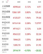 创业板指收涨近2% CPO概念掀涨停潮